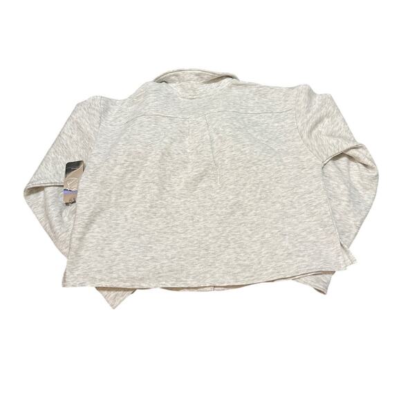 NHL Seattle Kraken L/S Cropped Colllared Sweatshirt Size Small New with tags - Picture 2 of 6